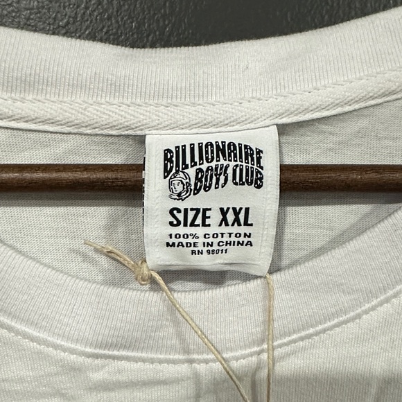 Billionaire Boys Club White Cotton Tee - Picture 2 of 4